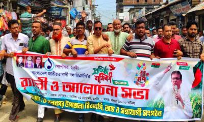 বর্ণাঢ্য আয়োজনে কমলনগরে বিএনপির ৪৭তম প্রতিষ্ঠাবার্ষিকী পালন
