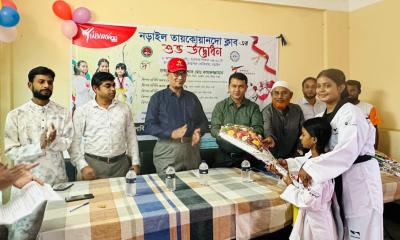 নড়াইলে বাংলাদেশ তায়কোয়ানডো ফেডারেশন অনুমোদিত ক্লাবের যাত্রা শুরু