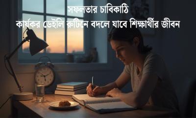 কার্যকর ডেইলি রুটিনে বদলে যাবে শিক্ষার্থীর জীবন