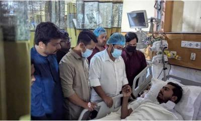 চীন থেকে ফিরে সরাসরি নুরের পাশে এনসিপি নেতারা