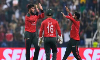 টি-টোয়েন্টি র‍্যাঙ্কিংয়ে এক ধাপ উন্নতি বাংলাদেশের