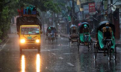 দেশের আট বিভাগে ভারী বৃষ্টির সতর্কতা