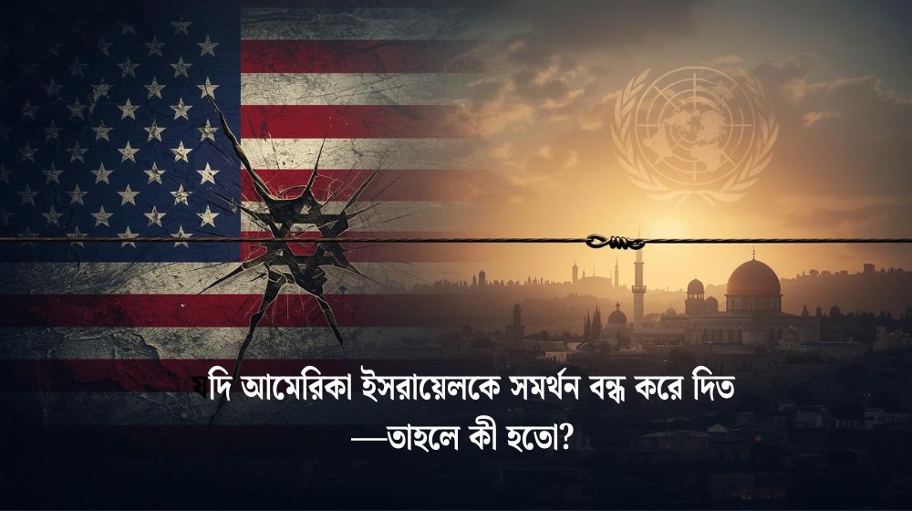 যদি আমেরিকা ইসরায়েলকে সমর্থন বন্ধ করে দিত—তাহলে কী হতো?