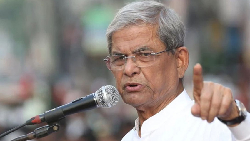 ভারতে গিয়ে ফের শয়তানি শুরু করছে হাসিনা: ফখরুল